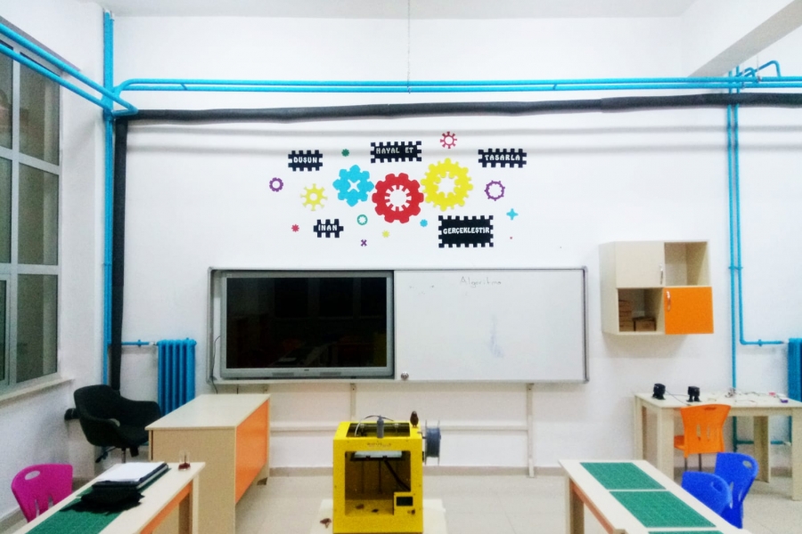 Tekirdağ Çerkezköy Fevzipaşa İlkokulu Robotik Kodlama Atölyesi